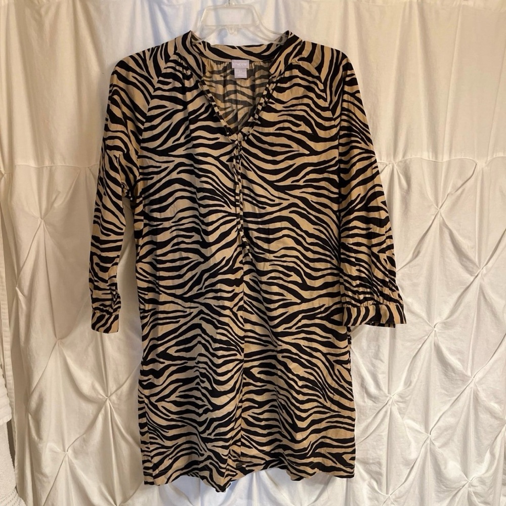Chico's Animal Print Dress